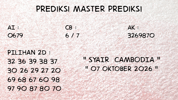 Prediksi Cambodia