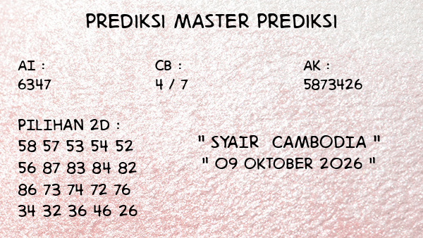 Prediksi Cambodia