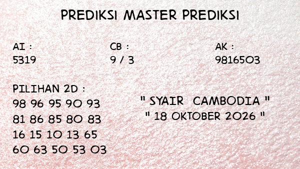 Prediksi Cambodia
