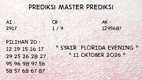 Prediksi Florida Evening