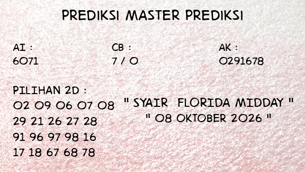 Prediksi Florida Midday