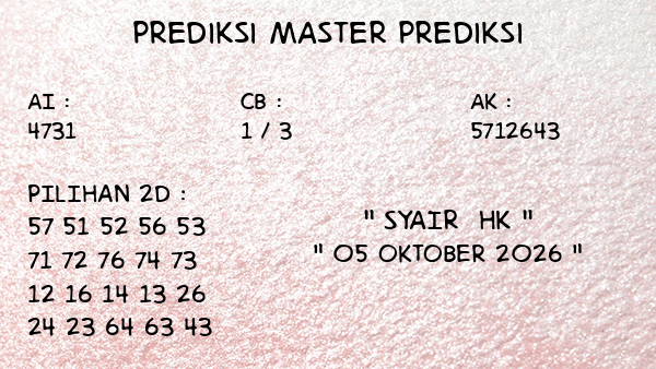 Prediksi HK