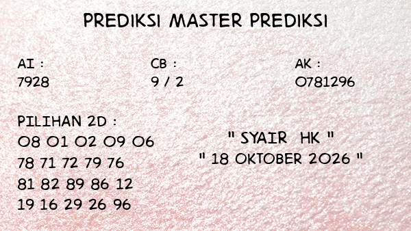 Prediksi HK