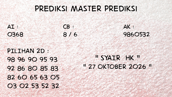 Prediksi HK