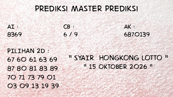 Prediksi Hongkong Lotto