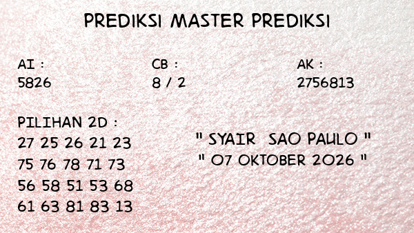 Prediksi Sao Paulo