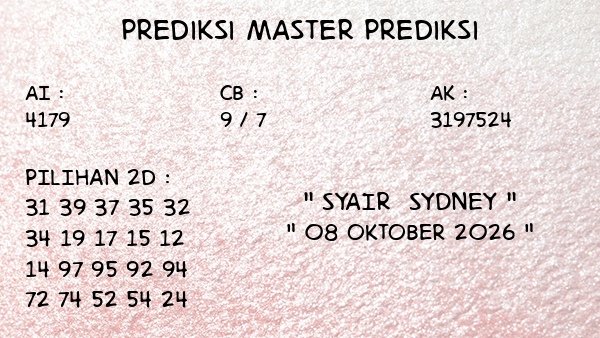 Prediksi Sydney