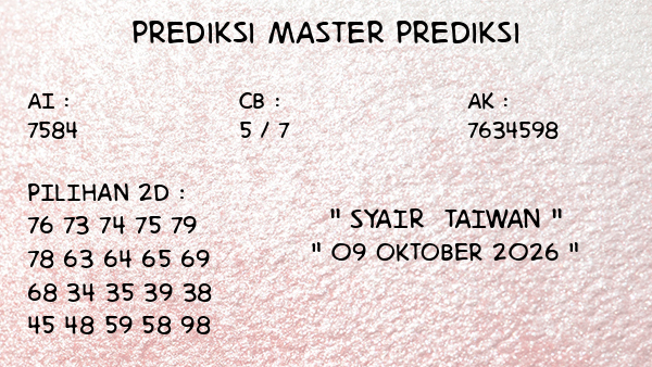 Prediksi Taiwan