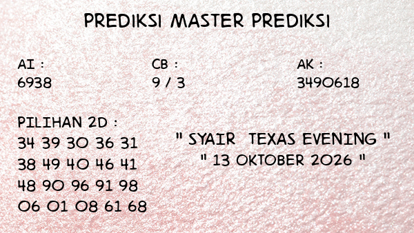 Prediksi Texas Evening