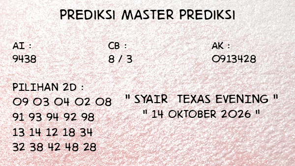 Prediksi Texas Evening