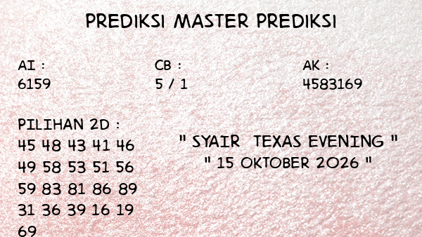 Prediksi Texas Evening